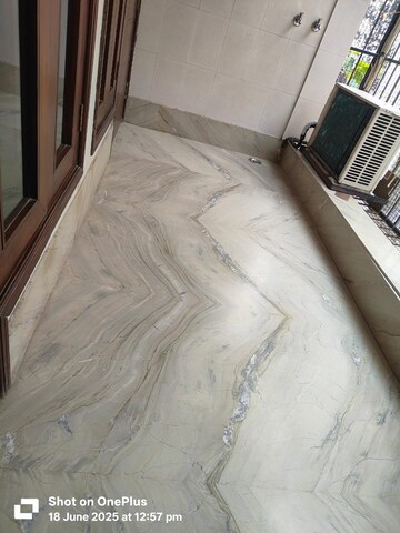 Balcony in 3 BHK Builder Floor at Saket – for Rent