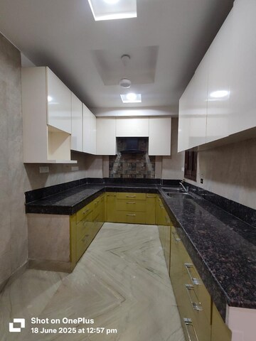 Kitchen in 3 BHK Builder Floor at Saket – for Rent