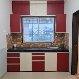 Kitchen in 1 BHK Apartment at Swojas Solitaire, Vasant Vihar – for Rent