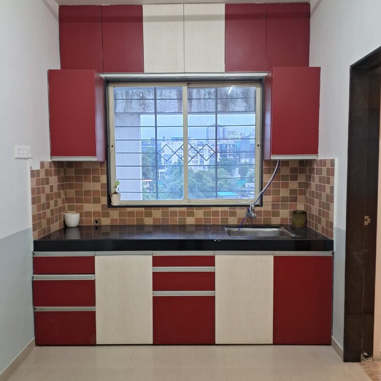 Kitchen, swojas-solitaire 1 Bedroom 560 Sq.Ft. Apartment In Vasant Vihar Pune 8926745