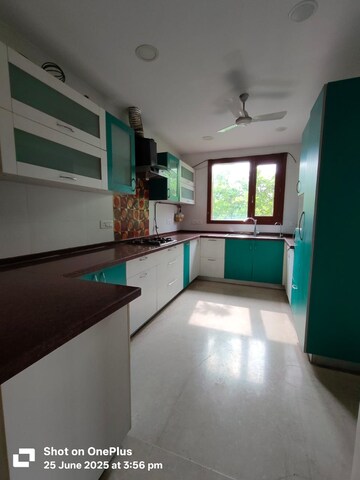 Kitchen in 3 BHK Builder Floor at Saket – for Rent