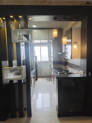 Kitchen in 2.5 BHK Apartment at Antriksh Golf View, Sector 78 – for Rent