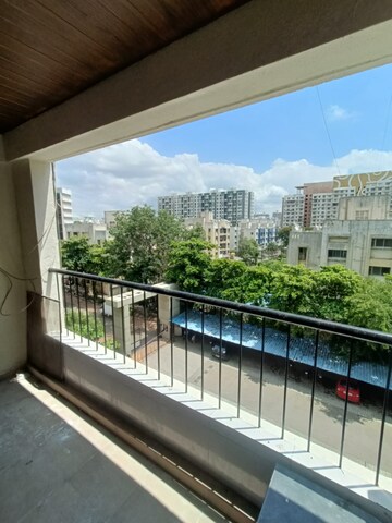 Balcony in 2 BHK Apartment at Ganga Alfa Paradise, Wagholi – for Rent
