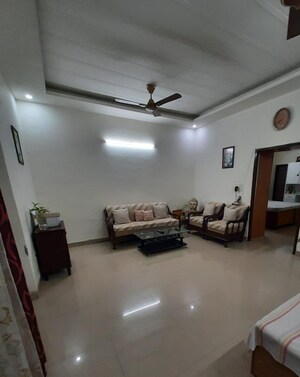 Living Room in 2 BHK Builder Floor at Guru Nanak Enclave, Dhakoli – for Sale