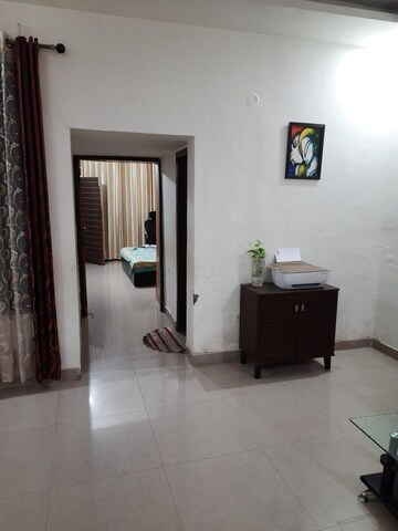 Living Room in 2 BHK Builder Floor at Guru Nanak Enclave, Dhakoli – for Sale