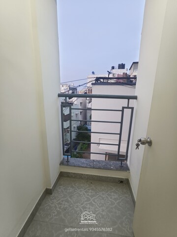 Staircase in 1 BHK Builder Floor at Hsr Layout – for Rent