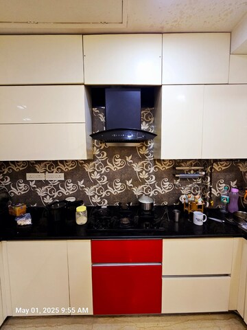 Kitchen in 3.5 BHK Apartment at Mahagun Mezzaria, Sector 78 – for Rent