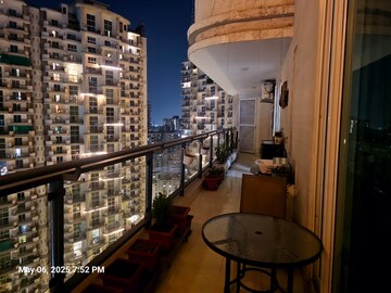 Balcony in 3.5 BHK Apartment at Mahagun Mezzaria, Sector 78 – for Rent