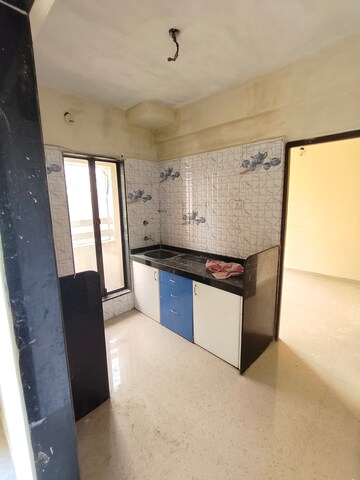 Kitchen in 1 BHK Apartment at Saurabh Crystal Pallazo, Nalasopara West – for Sale
