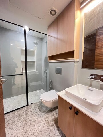 Attached Bathroom in 3.5 BHK Apartment at Mahagun Mezzaria, Sector 78 – for Rent