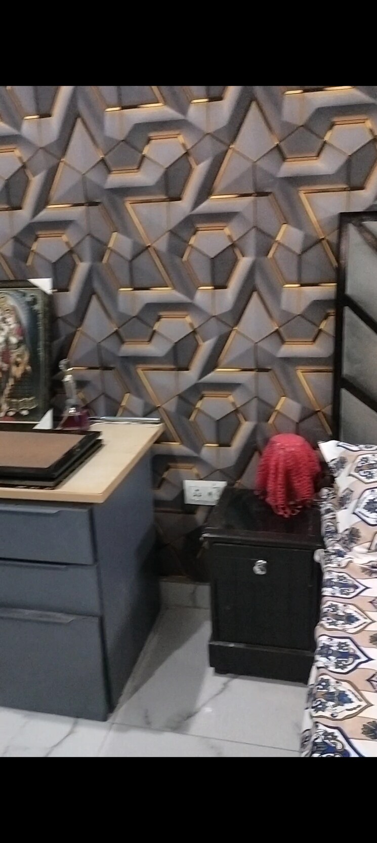 Master Bedroom, ambesten-twin-county 1 RK 500 Sq.Ft. Builder Floor In Sector 1 Greater Noida Greater Noida 8926848