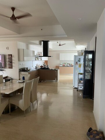 Living Room in 4 BHK Apartment at Mahagun Mezzaria, Sector 78 – for Rent