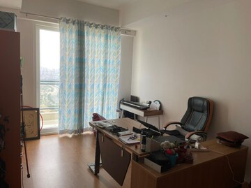 Living Room in 4 BHK Apartment at Mahagun Mezzaria, Sector 78 – for Rent