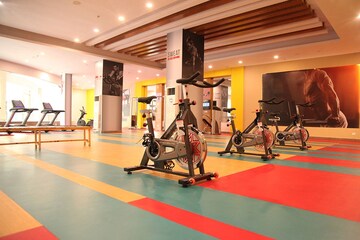 Gym in 3 BHK Apartment at Gaur Sportswood, Sector 79 – for Rent