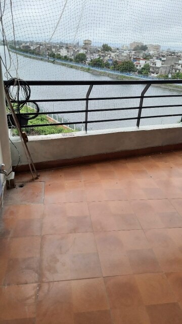 Balcony in 3 BHK Apartment at Surya Lake View Apartment, Gomti Nagar – for Rent
