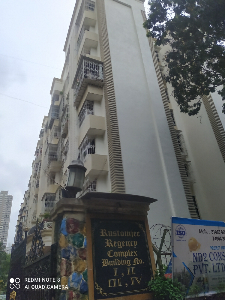 2 BHK Apartment For Rent in Rustomjee Regency