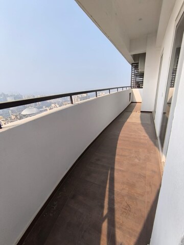 Balcony in 3.5 BHK Apartment at Dasnac Burj, Sector 75 – for Rent