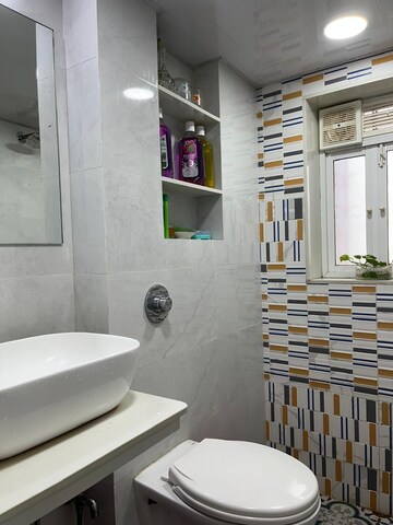 Staircase in 2 BHK Apartment at Krishna Galaxy Santacruz, Santacruz East – for Rent