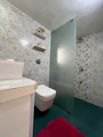 Bathroom in 2 BHK Apartment at Krishna Galaxy Santacruz, Santacruz East – for Rent