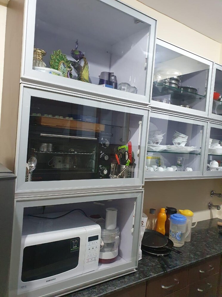 Kitchen, alcon-silverleaf 2 Bedroom 1260 Sq.Ft. Apartment In Mundhwa Pune 8926998