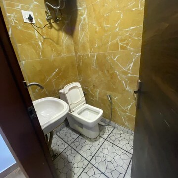 Bathroom in 3 BHK Builder Floor at Panchsheel Vihar – for Rent