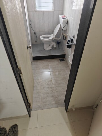 Bathroom in 1 BHK Apartment at Gera Shrishti, Wagholi – for Rent