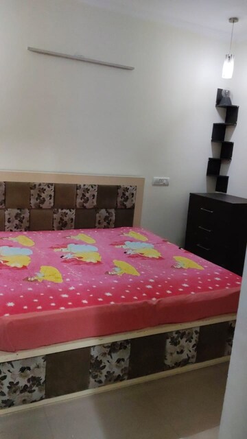 Bedroom in 3 BHK Apartment at Green Valley Heights, Dhakoli – for Rent