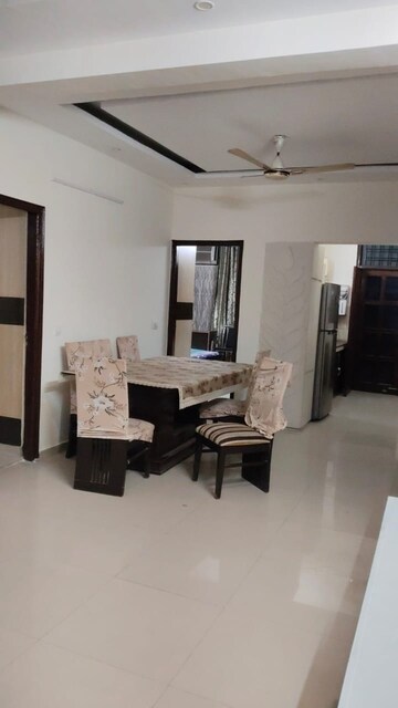Living Room in 3 BHK Apartment at Green Valley Heights, Dhakoli – for Rent