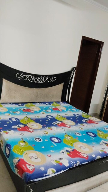 Bedroom in 3 BHK Apartment at Green Valley Heights, Dhakoli – for Rent