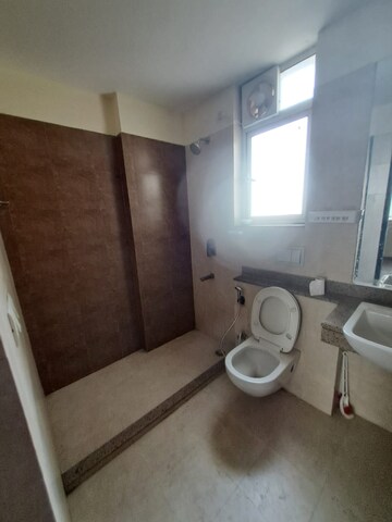 Bathroom in 2 BHK Apartment at Shapoorji Pallonji Joyville Phase 2, Sector 102 – for Rent