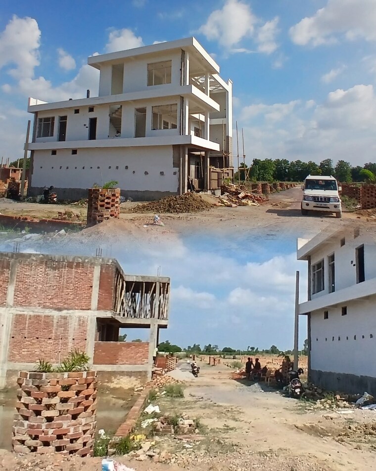 Exterior View, sushant golf city  100 Sq.Yd. Plot In Sushant Golf City Lucknow 8927064