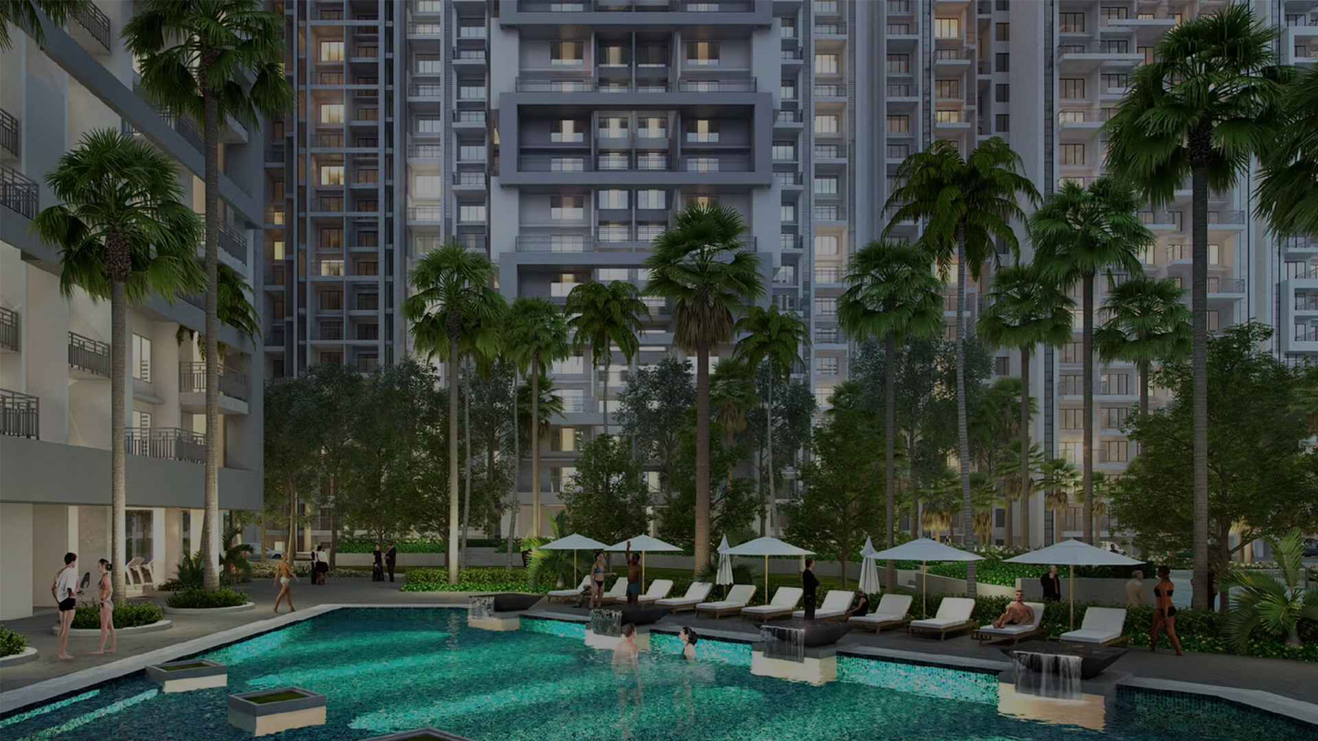 3 BHK + Servant Room Apartment For Sale in Brahma F Residences