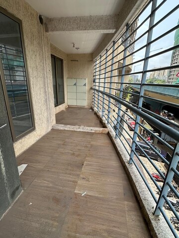 Balcony in 2 BHK Apartment at MJ Shah Centrio, Govandi – for Rent