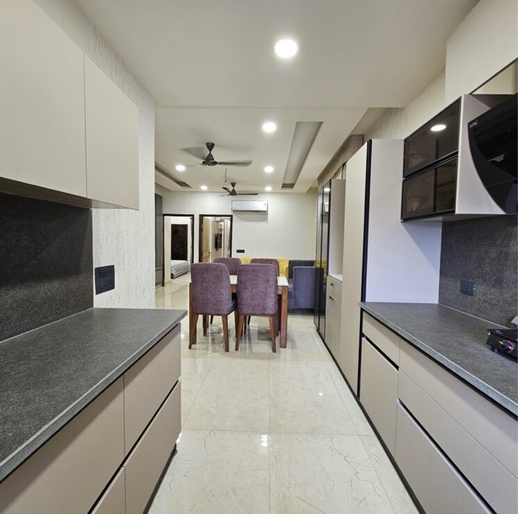 Kitchen, maxxus-elanza 3.5 Bedroom 1700 Sq.Ft. Apartment In International Airport Road Zirakpur 8927195