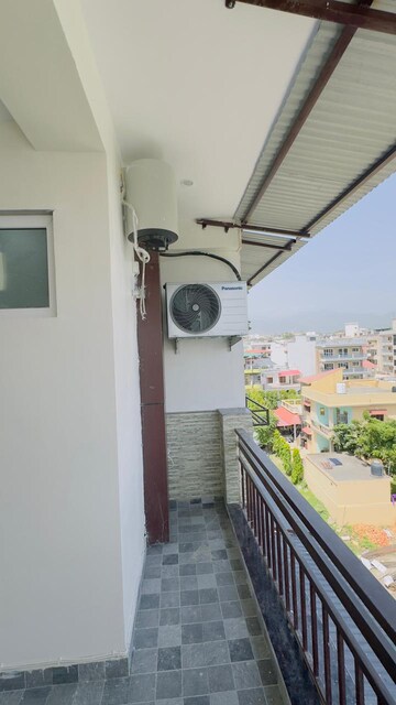 Balcony in 3 BHK Builder Floor at Sahastradhara Road – for Rent