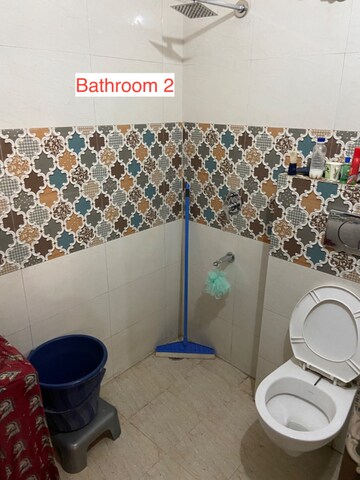 Bathroom in 3 BHK Apartment at Dhakoli – for Sale