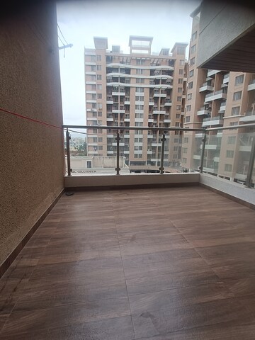 Terrace in 3 BHK Apartment at Dynamic Grandeur, Undri – for Rent