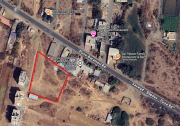  Land – Map Location View at Saswad Road - for Rent