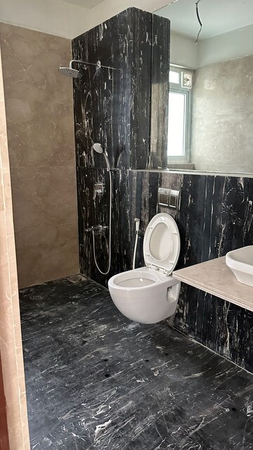 Bathroom in 2 BHK Apartment at JP Decks, Goregaon East – for Rent