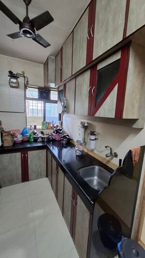 Kitchen in 3 BHK Apartment at Aakash Gagan Dream, Vasai East – for Sale