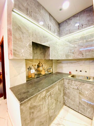Kitchen in 3 BHK Builder Floor at Ambesten Twin County, Sector 1 Greater Noida – for Rent
