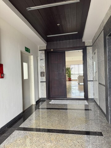 Building Lobby in 4 BHK Apartment at Prestige White Meadows, Whitefield – for Rent