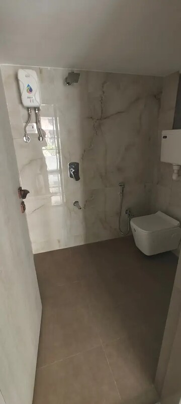 Bathroom in 2 BHK Apartment at Kabra Aurum, Goregaon West – for Rent