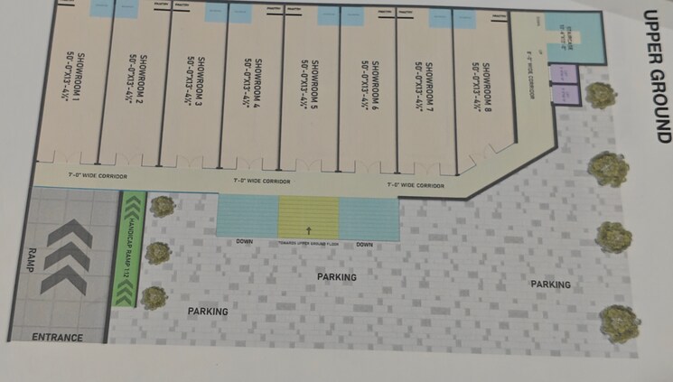 Master Plan, skyline-elevate Commercial Showroom 675 Sq.Ft. In Ramgarh Bhudda Zirakpur 8927408