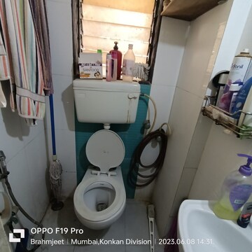 Bathroom in 2 BHK Apartment at Aman Spring, Kandivali West – for Rent