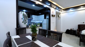 Living Room in 3 BHK Apartment at Goyal Orchid Piccadilly, Thanisandra Main Road – for Rent