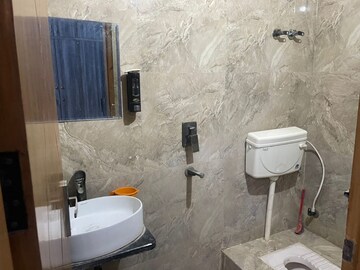 Bathroom in 3 BHK Builder Floor at Shakti Khand – for Rent