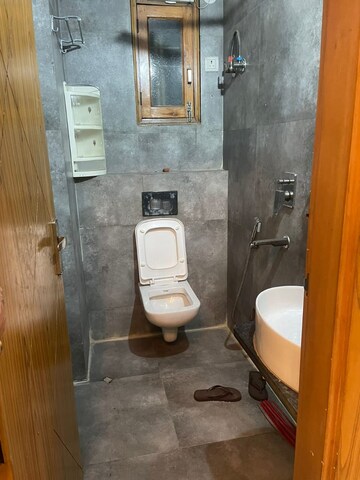 Bathroom in 3 BHK Builder Floor at Shakti Khand – for Rent
