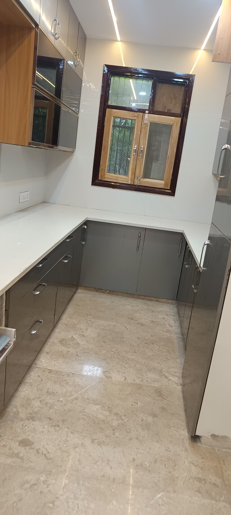 Kitchen, rohini sector 11 3 Bedroom 1500 Sq.Ft. Builder Floor In Rohini Sector 11 Delhi 8927467