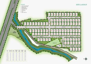 3 BHK Villa – Map Location View at Sultanpur - for Sale